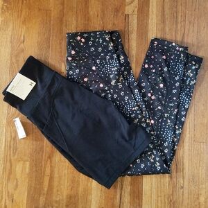Aeropostale bundle of NEW pocket leggings and softspun bike shorts M medium